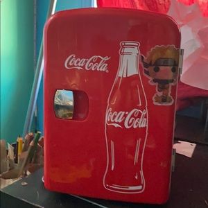 Coke mini fridge